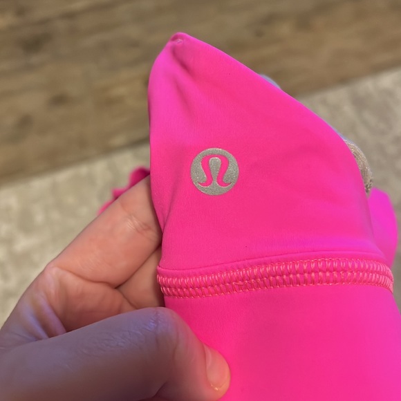 Lululemon Hot Pink High Neck Strap Back Sports Bra - Picture 3 of 3